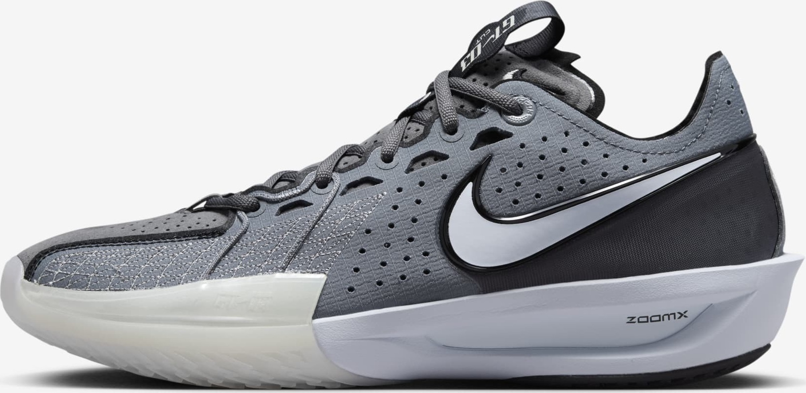 Nike G.T. Cut 3 "Hustle" Basketballschuh, Grau, Größe: 38,5