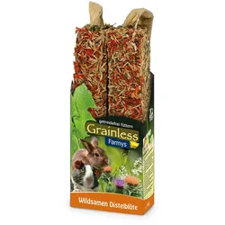JR FARM Nager Grainless Farmys 140g Kleintiersnack Wildsamen-Distelblüte