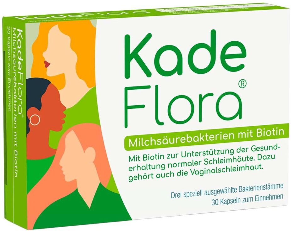 KadeFungin KadeFlora Milchsäurebakterien mit Biotin Kapseln
