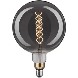 Paulmann LED Filament BIG GLOBE, Doppel-Spiral, Ø 20cm, 230V, E27, 7W 1800K 200lm, dimmbar, Rauchglas PAUL-28859