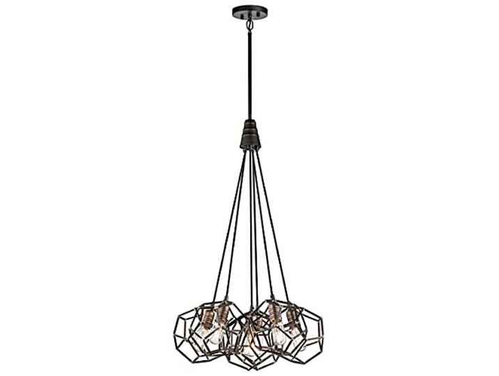 Stehlampe Standlampe Wohnzimmerlampe Stahl Messing H 167,3 cm 1 Flammig