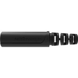 Schützinger DI KU 9909 L Ni / SW Kupplung Kupplung, gerade Schwarz 1 St. Bulk 99025606