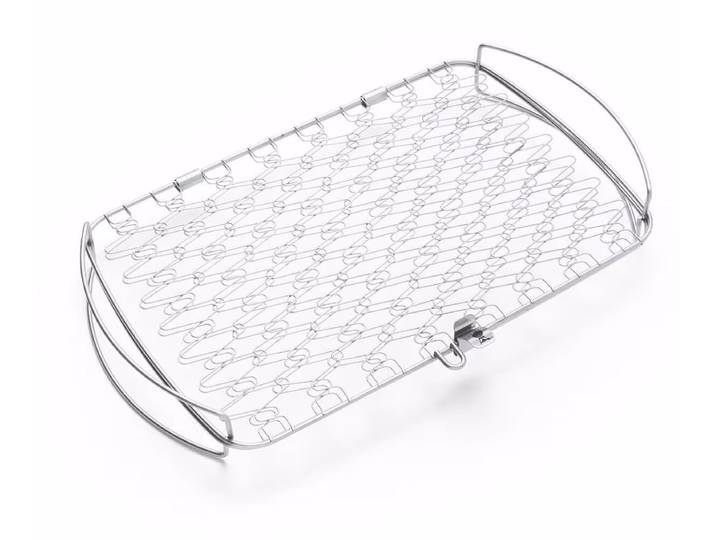 Weber Fisch- / Gemüsehalter Fisch- und Gemüsehalter – Weber Grillschale/Grillpfanne/Grillgeschirr – edelstahl