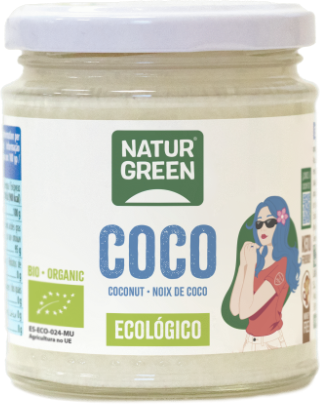 Naturgreen Grasa de Coco Bio 215 ml