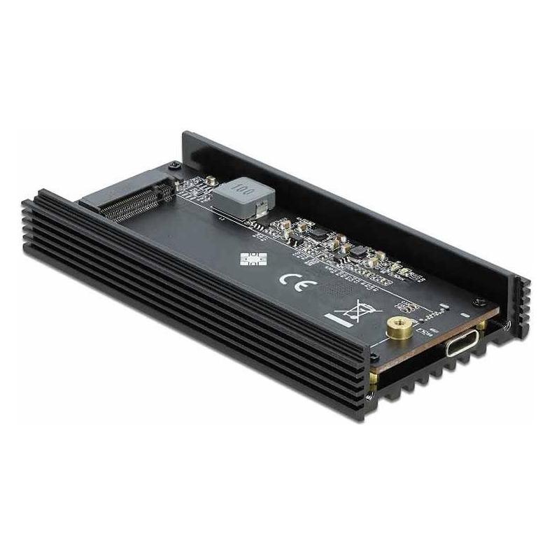 Delock Externes Gehäuse USB-C 3.2 Gen2x2 für M.2 NVME SSDs (M.2) (42000)