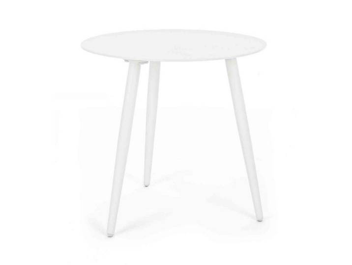 Feeling4Home Beistelltisch Ridley rund aus Aluminium