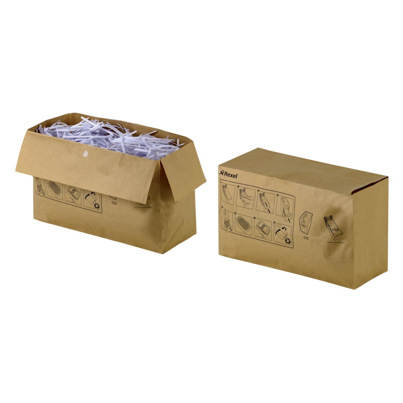 Rexel Abfallsäcke,32 Liter, 50 Stück (32 l) (2102505)