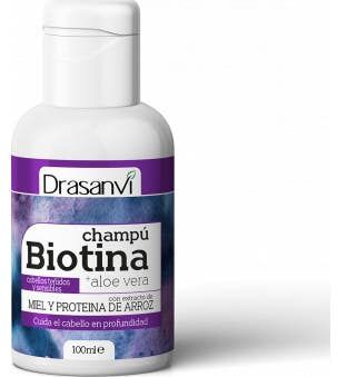 Drasanvi Champú Biotina Aloe Cabellos Teñidos 100 ml