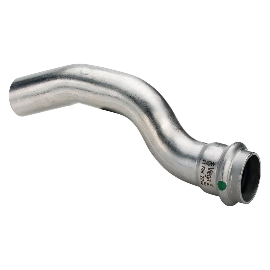 Viega Sanpress Inox Überkrümmer 18 mm Muffennippel (452933)
