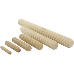 Jowe, Dübel, Holzdübel ø 20mm Dübel aus Holz Länge 30mm Dübelstangen Buche Inhalt 1000 Stück (1000 Stk.)