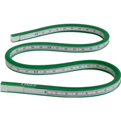 Linex, Lineal, Flexibler Kurvenlineal (50 cm, Kunststoff)