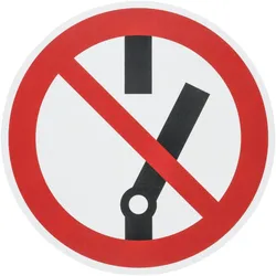 HAZET Warnschild „Hybrid-Schalter“ - 200-2