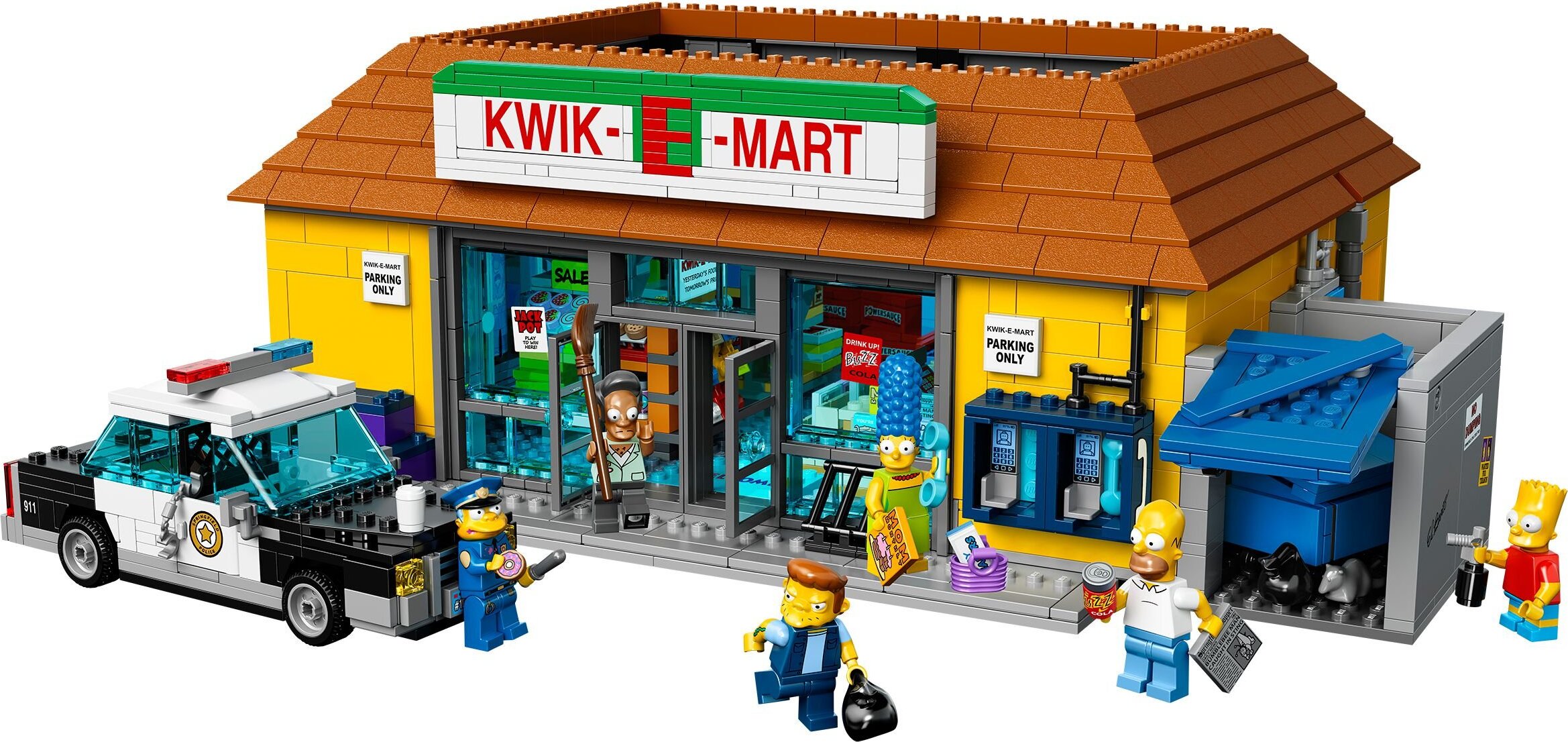 Lego The Kwik-E-Mart The Simpsons, 38 cm, 27 cm, 14 cm