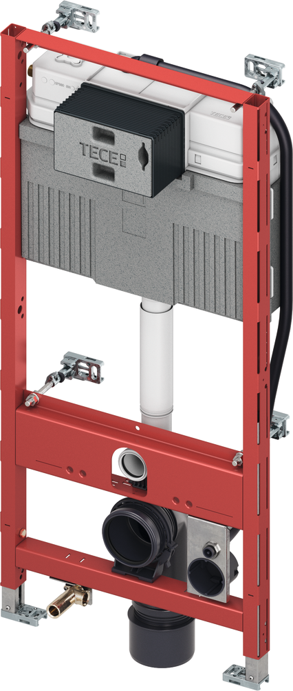 TECE TECEprofil WC module 9300344 WH 980 mm, avec réservoir, actionnement frontal / supérieur