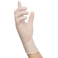 MCD Medical Care Dental GmbH 1000 Nitras POLYMERE SOFT Latexhandschuhe | Gr. XL | weiß | Einweghandschuhe