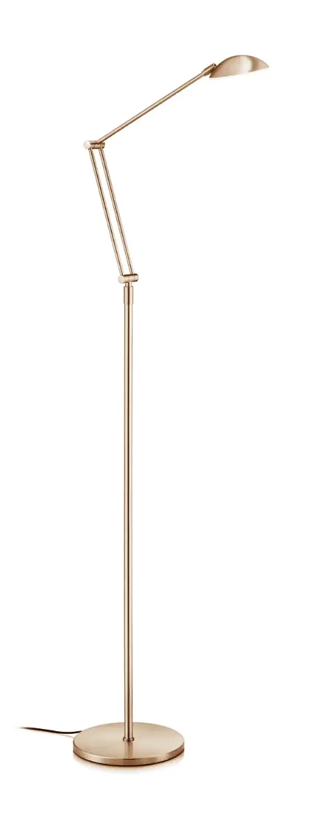 GKS Knapstein LED-Leseleuchte ILSA Messing matt (mit Gestensensor) 41.977.03 4250035825499