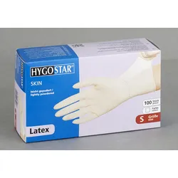 HYGOSTAR Einmalhandschuhe SKIN S weiß