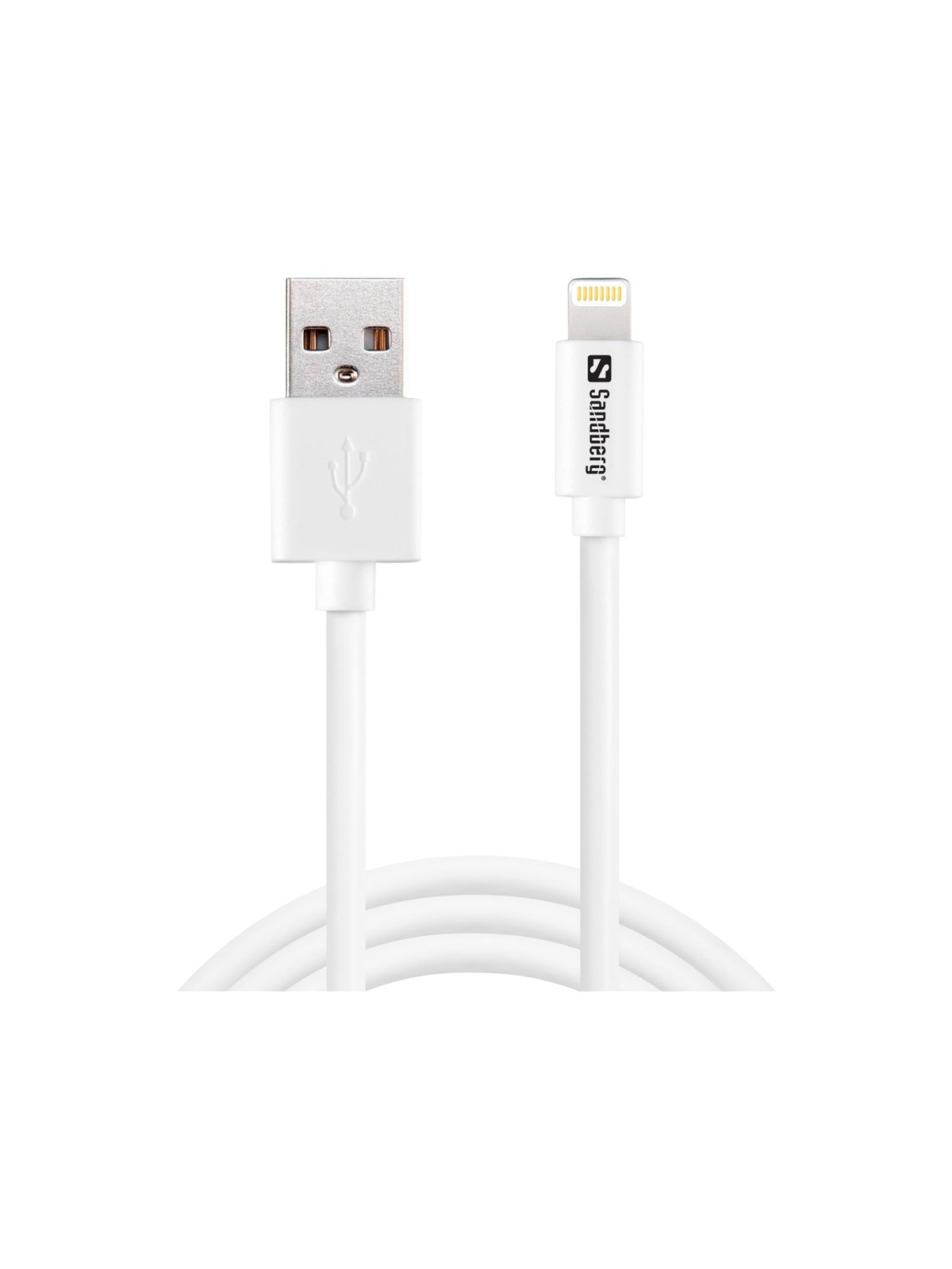 Sandberg USB to Lightning Sync and Charge Cable - 1m