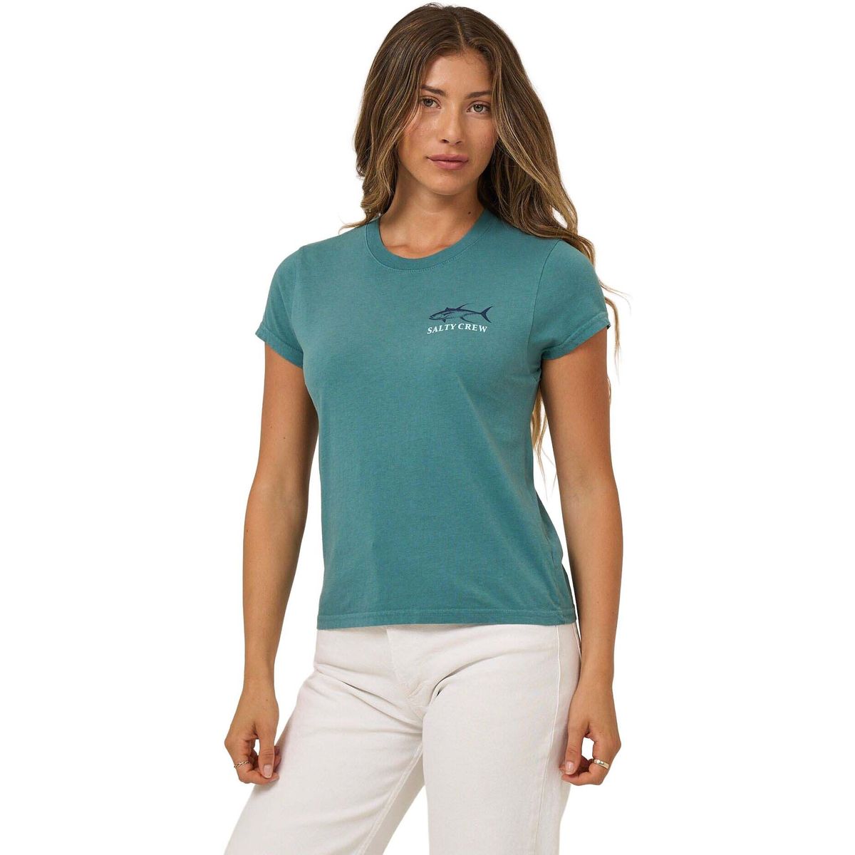 Salty Crew Overlay Modern Tee teal (TEAL) XS 25035154W-TEAL-XS