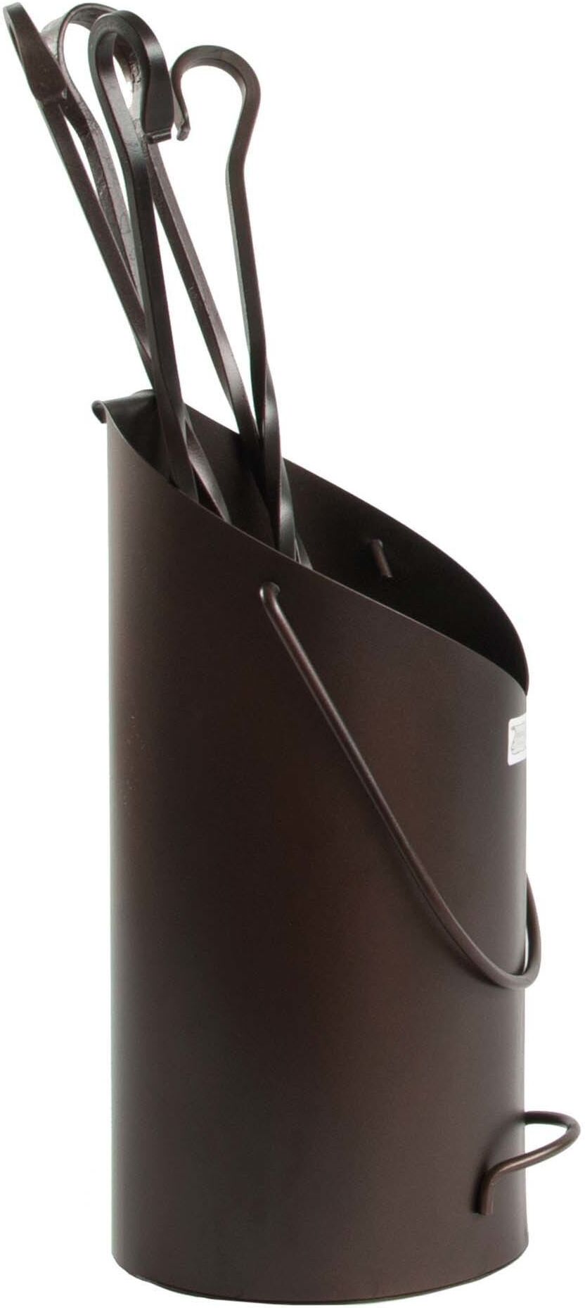 Tecnomat KIT ACCESSORI CAMINO "DESIGN RUST" IN FERRO BATTUTO - RUGGINE