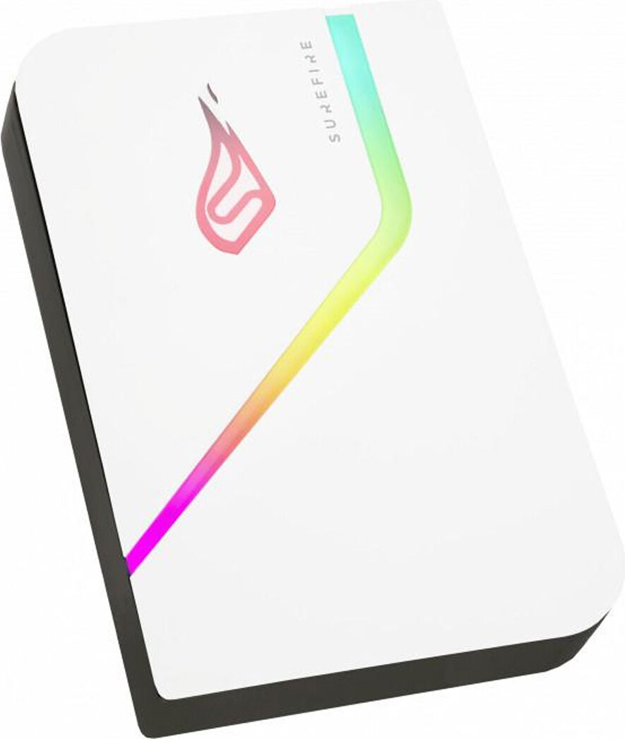 SureFire PyroDrive Gaming SSD 2TB, 2 TB, USB Typ-C, 3.2 Gen 1 (3.1 Gen 1), 460 MB/s, 5 Gbit/s, Weiß