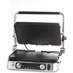 Braun Multigrill 9 Pro, Kontaktgrill, Schwarz, Silber