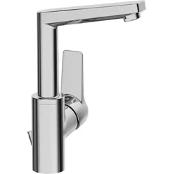 Hansa Waschtisch-Einhandmischer Hansatwist 0954 seitlich bedient, verchromt, 09542203 9542203
