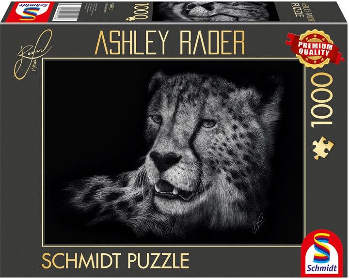 Puzzle 1000 pcs Véloce - le guépard : sous le signe de la grâce Schmidt