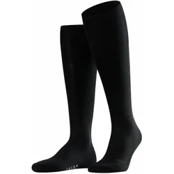 Falke Herren Kniestrümpfe Airport Plus - Black (3000) - 41 - 42