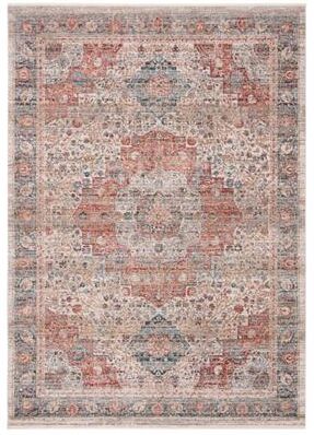 SAFAVIEH Kenitra Foka Vintage Oriental Polyester Rug
