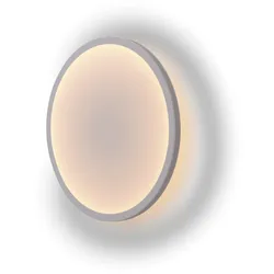 Muuto Calm LED Wandleuchte, Ø 90 cm, grau