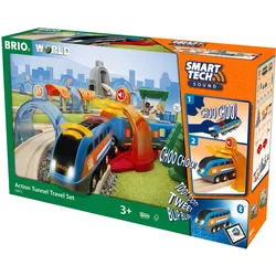 Brio Smart Tech Tunnel Reisezug Set