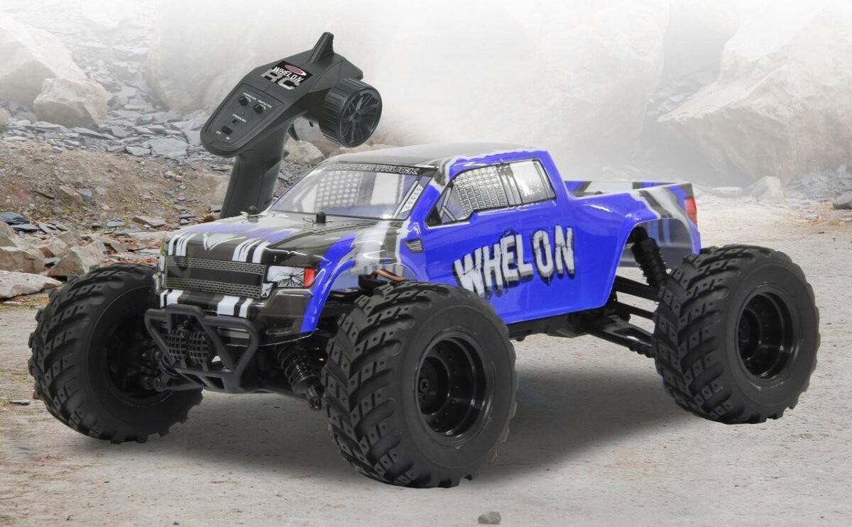 Jamara Whelon 1:12 4WD RC-auto met Li-Ion batterij en 2,4 GHz zender