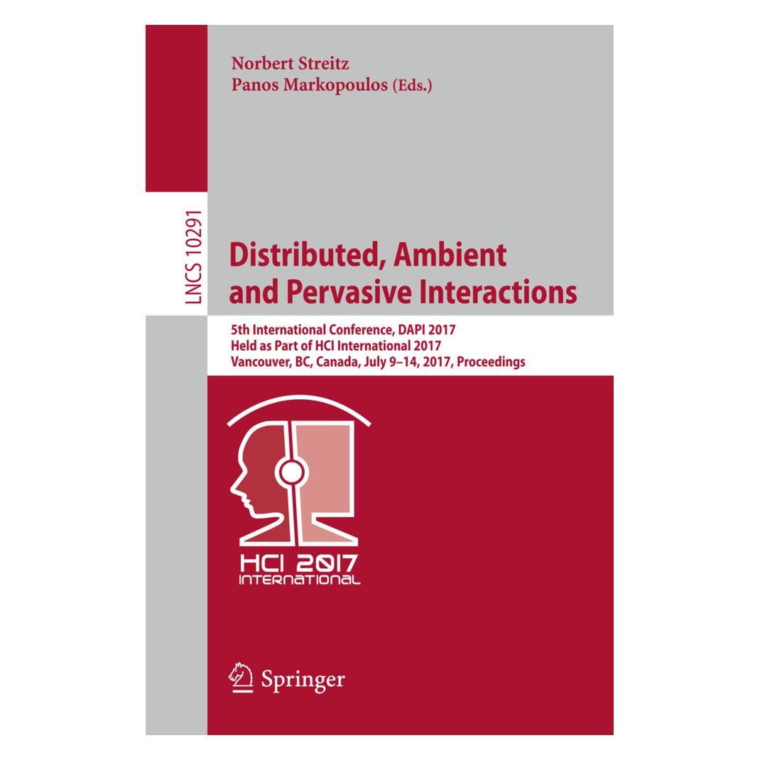 Springer Distributed, Ambient and Pervasive Interactions (Englisch, Softcover, Norbert Streitz, Panos Markopoulos) (55932950)