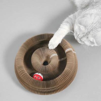 Uplift Essentials Magic Organ Foldable Cat Scratcher The Infinite Play Loop Magic Organ Foldable Cat Scratcher The Infinite Play Loop