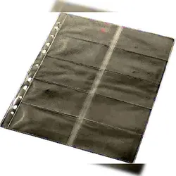 Hülle für Visitenkarten aus PVC 10 Stück 170x110mm
