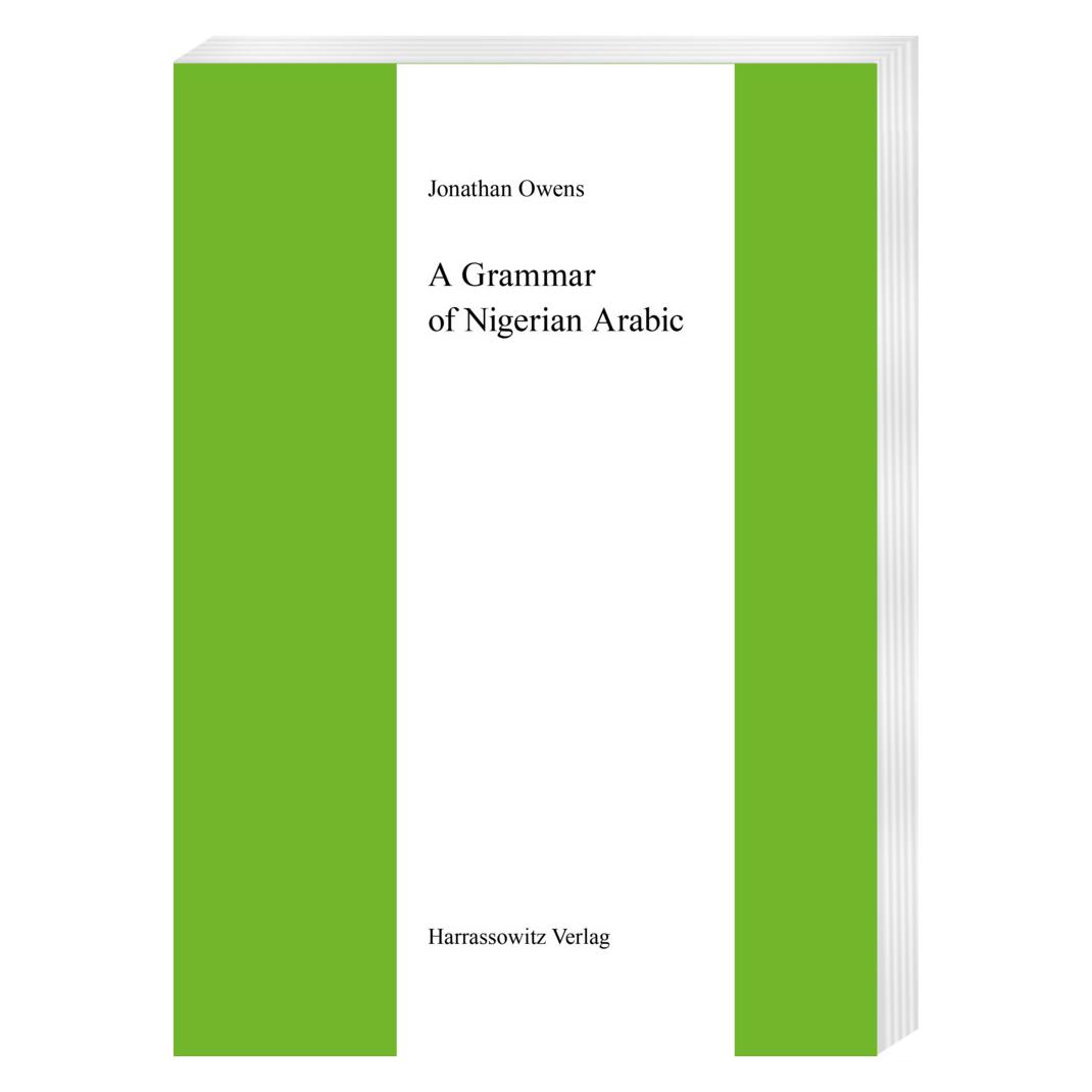 Harrassowitz A Grammar of Nigerian Arabic (Deutsch, Softcover, Jonathan Owens) (56177933)