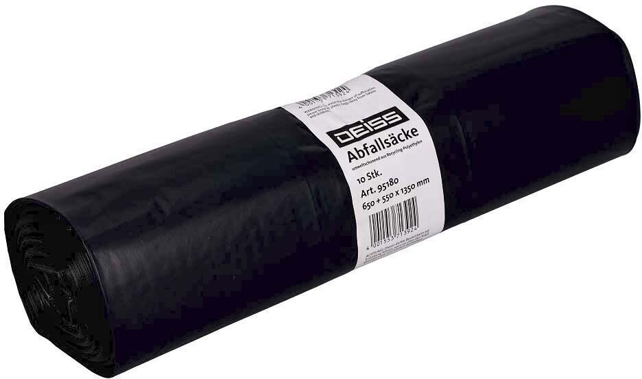 DEISS Müllbeutel 240,0, schwarz 95180