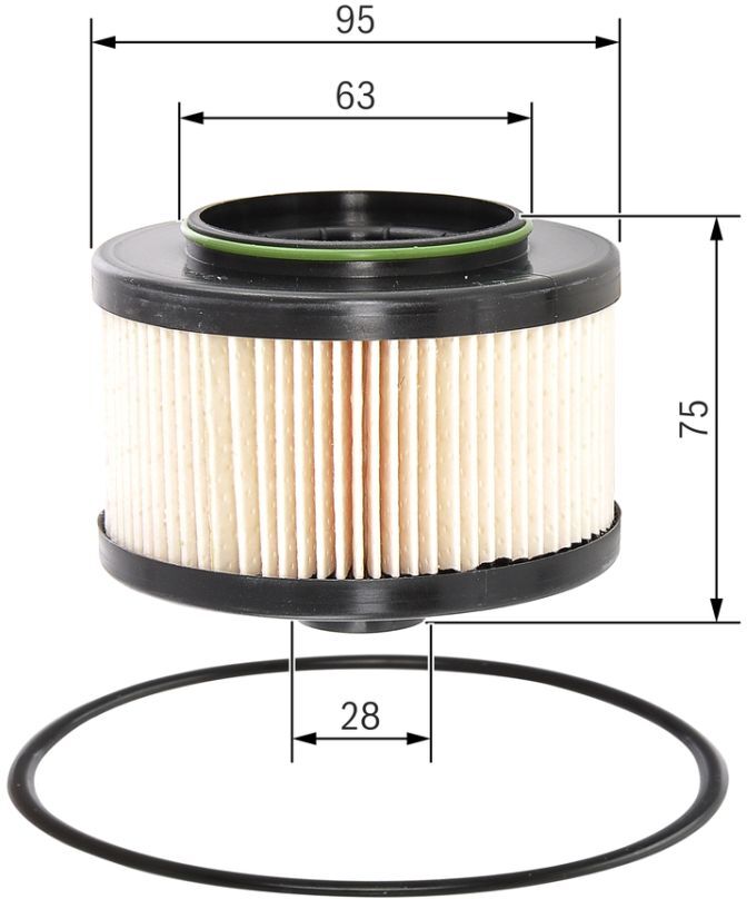 Kraftstofffilter BOSCH F 026 402 083