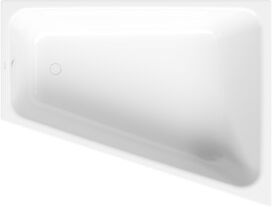 Bette BetteSpace L baignoire 1142-000AR 170x130x42cm, coin droit, antidérapant, blanc