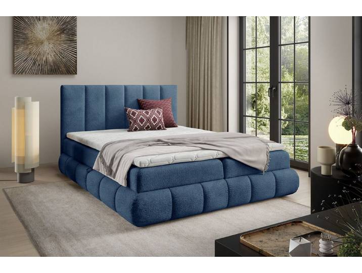 DB-Möbel Boxspringbett Kontinentalbett VANESSA modernes Design Möbel-vom Hersteller