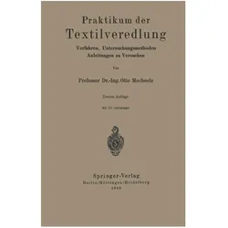 Praktikum der Textilveredlung, Fachbücher von Otto Mecheels