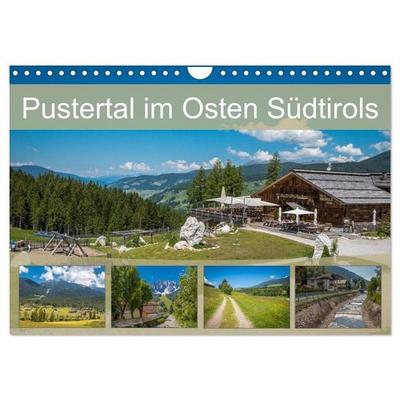 Pustertal im Osten Südtirols (Wandkalender 2026 DIN A4 quer), CALVENDO Monatskalender