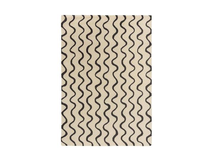 Designer Wollteppich „Ribbon“ - handgetuftet Charcoal 120 x 180 cm SCION