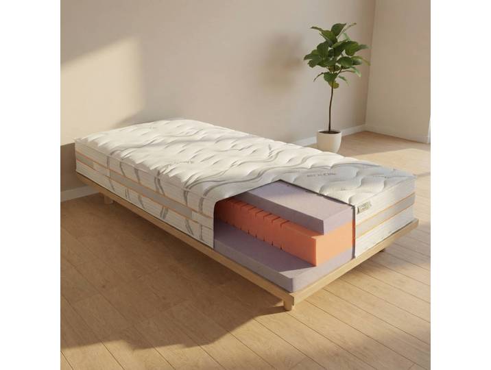 Matelas en mousse froide 26 180 x 200cm Tissu