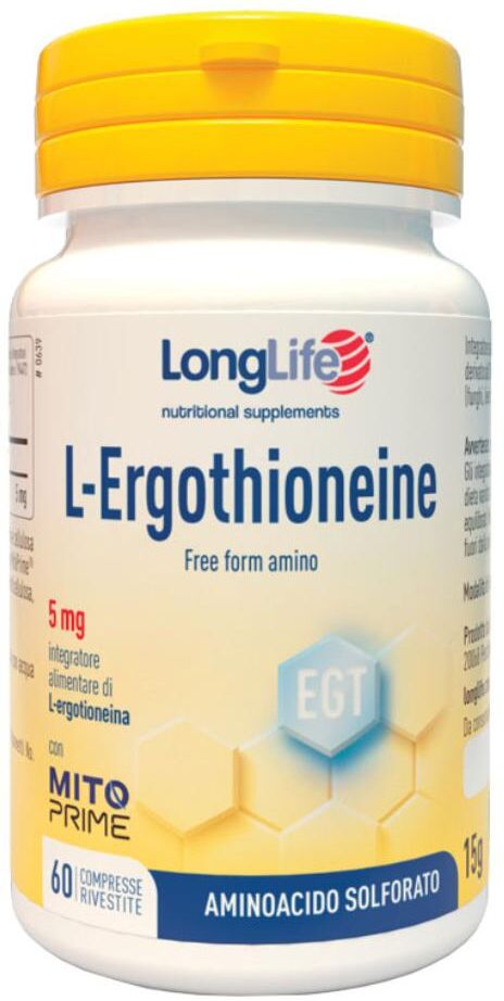 LONGLIFE Srl Longlife, L-Ergothioneine, 60 compresse