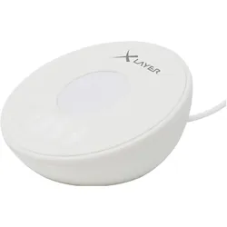 Xlayer, Wecker, Wireless Charging Alarm Clock Light 10W White
