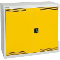 kaiserkraft, Werkstattschrank, Umweltschrank, Türen gelocht (100 cm, 90 cm)