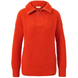 Tchibo - Grobstrick-Troyer - Damen - Gr. M - orange