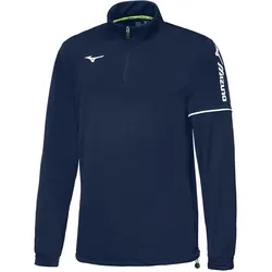 Mizuno, Unisex, Sportshirt, Sendai Train Top (L), Blau